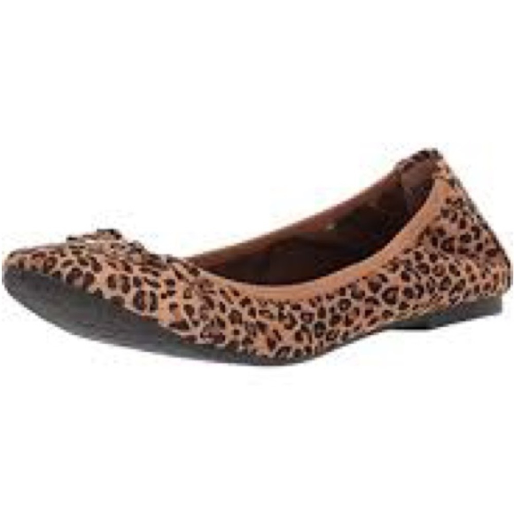 Women’s Rialto Sunnyside Leopard Faux Leather Flats Size 7 US!